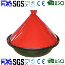 Enamel Cast Iron Tagine with Ceramic Lid